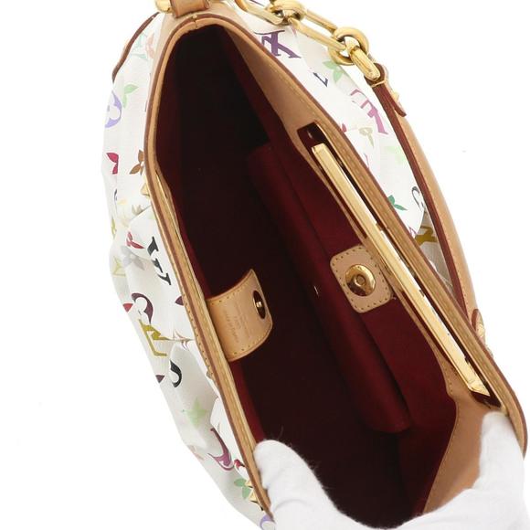 Louis Vuitton Judy Multicolor Shoulder Bag White - Picture 2 of 6